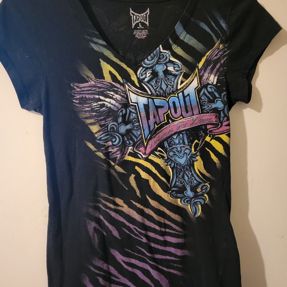 Cute tap out shirt